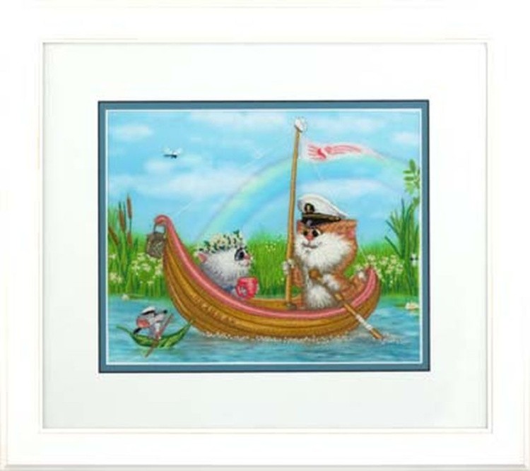 Набор для вышивания «В лодочке» — картинка 3