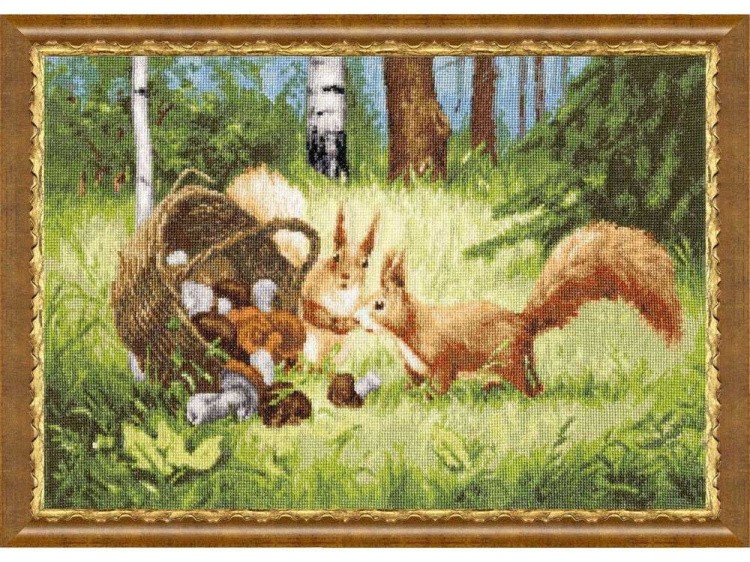Набор для вышивания «Белки» — картинка 2