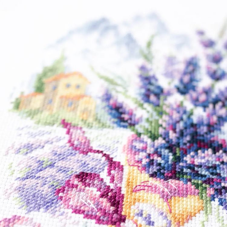 Набор для вышивания «Горная лаванда» — картинка 6