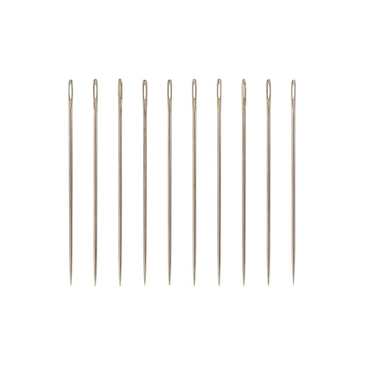 Иглы для шитья ручные №1 шорные 10 шт., Gamma — картинка 3