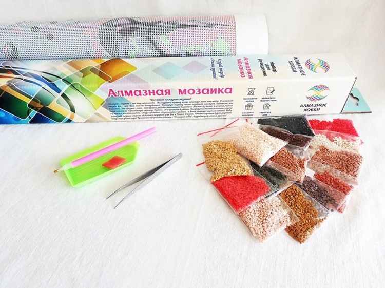 Алмазная вышивка «Живописный причал» — картинка 3