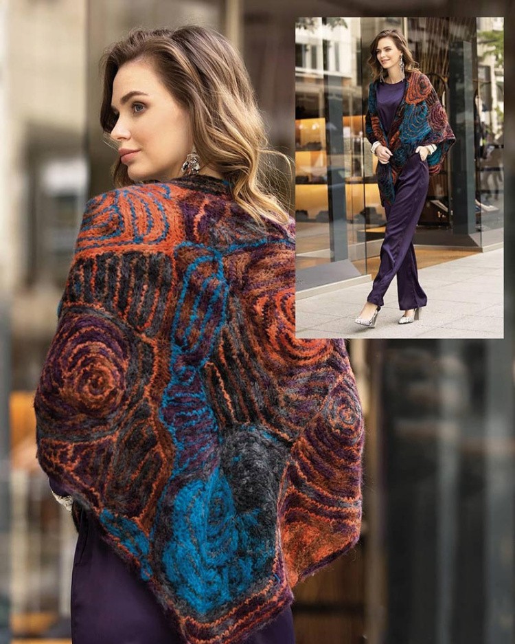 Пряжа ALIZE Country new (151), темный маренго, 5 шт. по 100 г — картинка 7