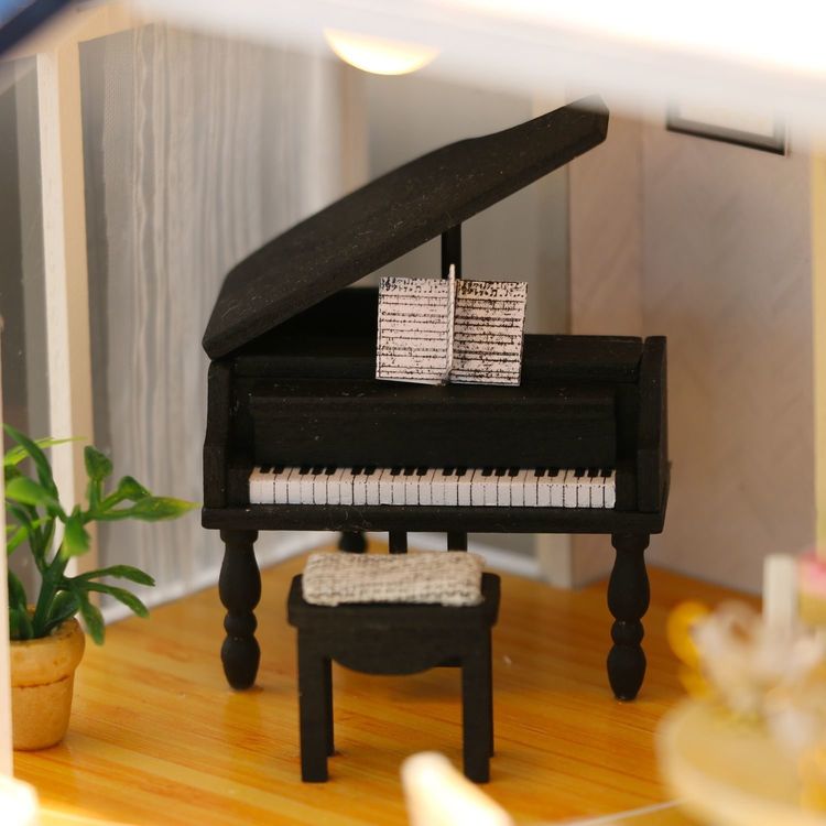 Набор для создания миниатюры (румбокс) «Вилла с бассейном» (русифицированная версия) — картинка 5