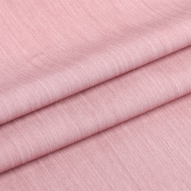 Ткань Костюмная Гальяно, 1 м х 150 см, 200 г/м², цвет: розовый меланж, TBY — картинка 2