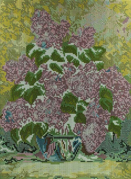 Алмазная вышивка «Дивная сирень» — картинка 2