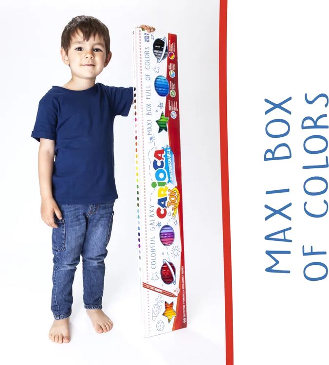 Фломастеры «Joy» 36 цв., 96 шт., Carioca — картинка 2