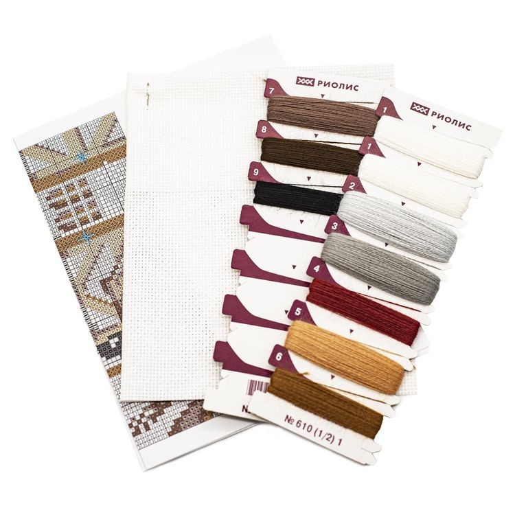 Набор для вышивания «Город и кошки.Зима» — картинка 3