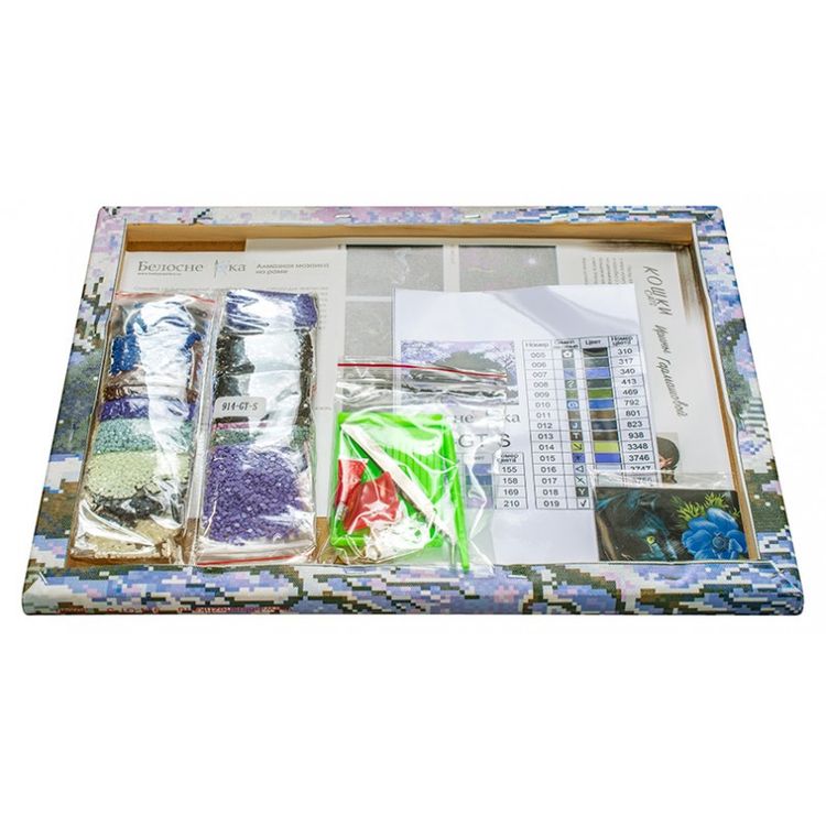 Алмазная вышивка «Морозный день» — картинка 3