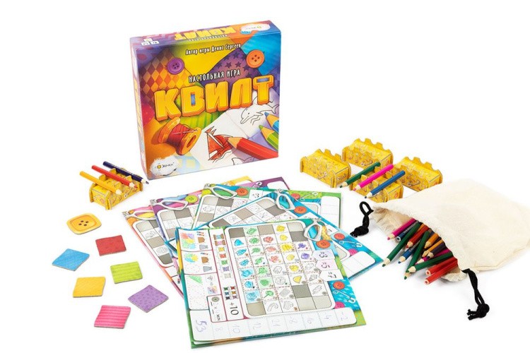 Настольная игра «Квилт», Эврикус — картинка 2