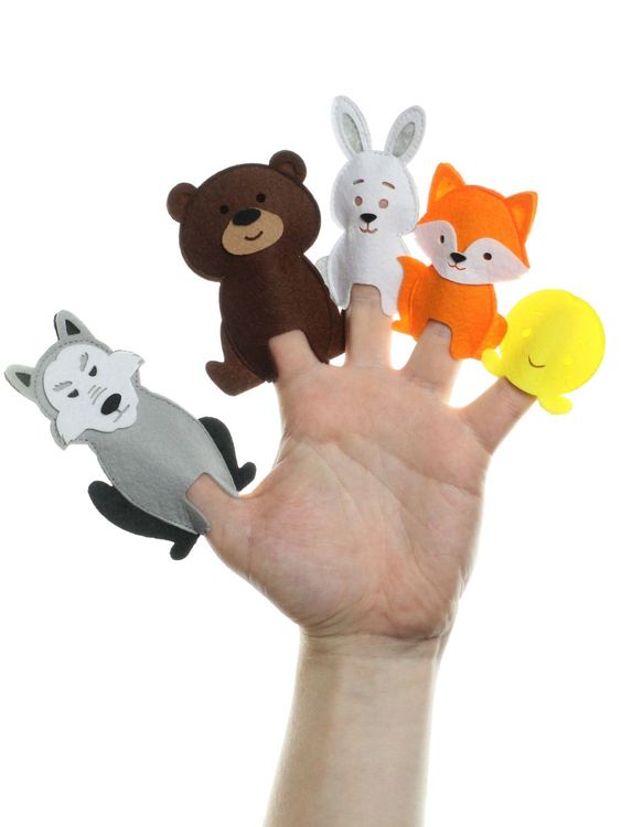 Пальчиковый театр «Колобок», только герои — картинка 3