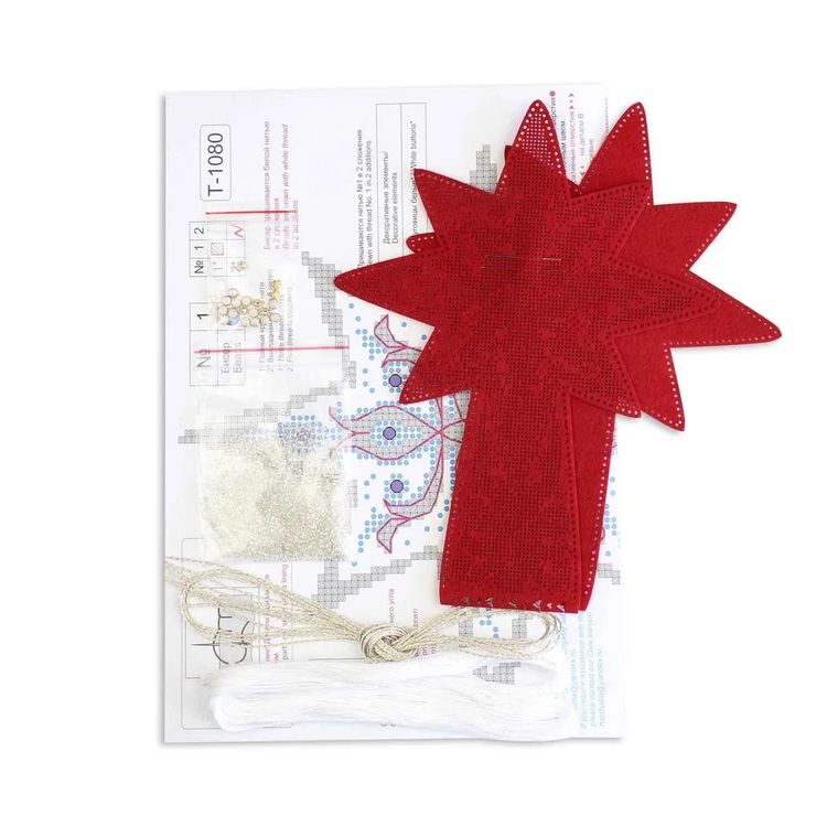 Набор для вышивания «Морозные узоры. Звезда на вершину» — картинка 2