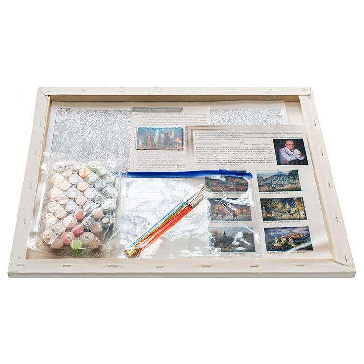 Картина по номерам «В объятьях Арбата» — картинка 3