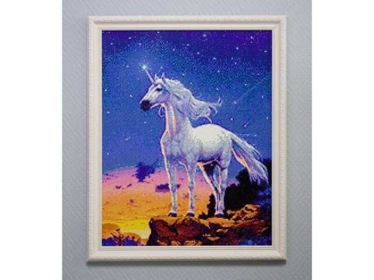 Алмазная вышивка «Звездный единорог» — картинка 4