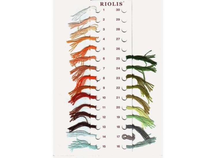 Набор для вышивания «Осенний парк» — картинка 7