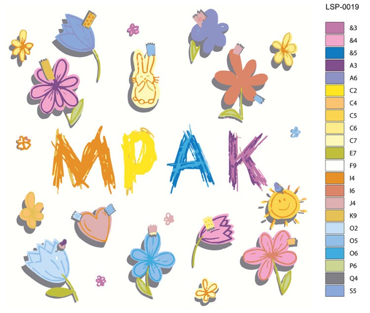 Картина по номерам «Рэпер ЛСП LSP и DenDerty: Мрак» — картинка 2