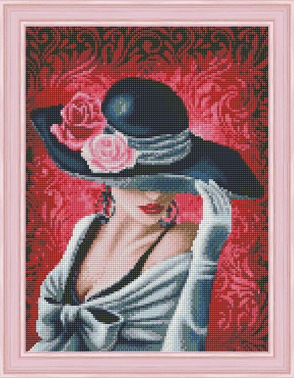 Алмазная вышивка «Леди Роза» — картинка 2