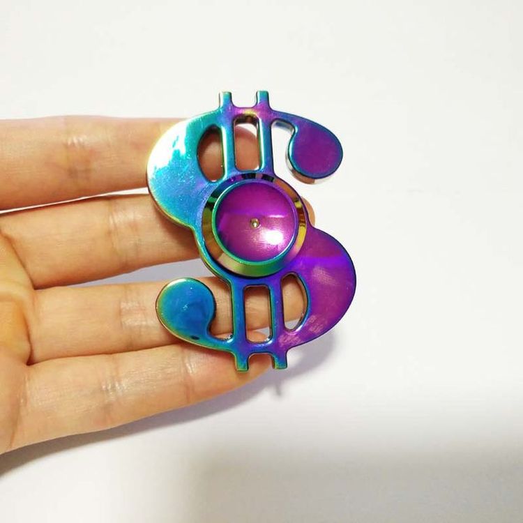 Спиннер «Доллар» металлический — картинка 2