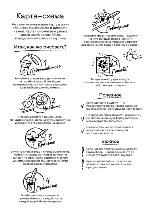 Картина по номерам «Удивленный кот» — картинка 7