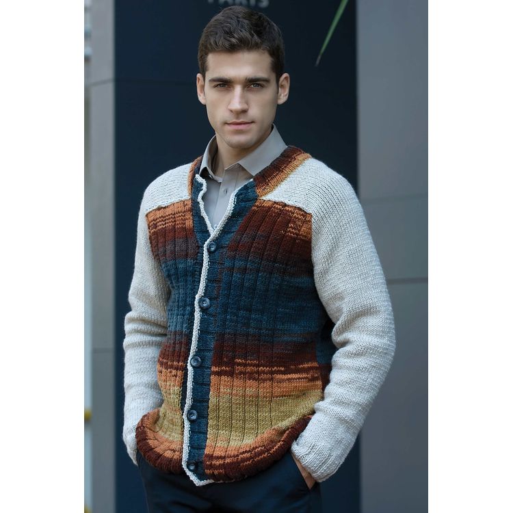 Пряжа ALIZE LanaGold Batik Design (1739), мультиколор, 5 шт. по 100 г — картинка 3