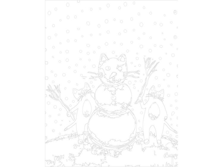 Картина по номерам «Котовик» — картинка 3