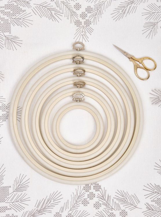 Пяльцы-рамка каучуковые диаметр 170 мм, h=10, Nurge — картинка 4