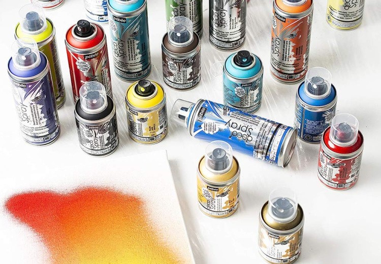 Краска на водной основе decoSpray, 093764 Лиловый перламутровый — картинка 6