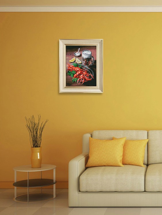 Алмазная вышивка «Пиво и раки» — картинка 7