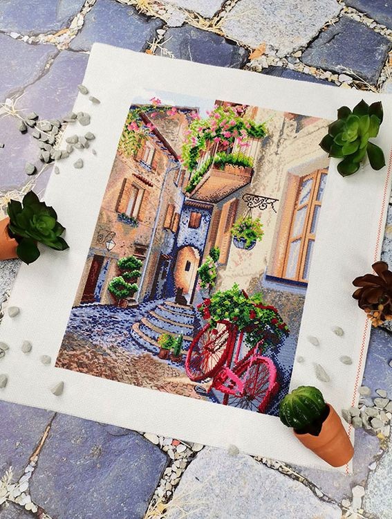 Набор для вышивания «Итальянская улочка» — картинка 4