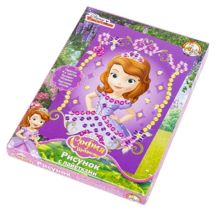 Мозаика из пайеток «София Прекрасная» — картинка 2