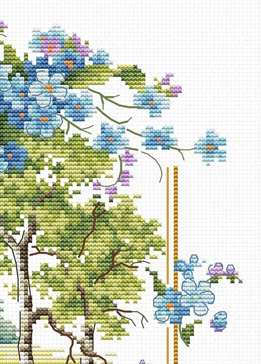 Набор для вышивания «Родные просторы. Незабудки» — картинка 5
