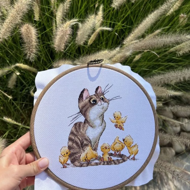 Набор для вышивания «Усатый нянь» — картинка 6