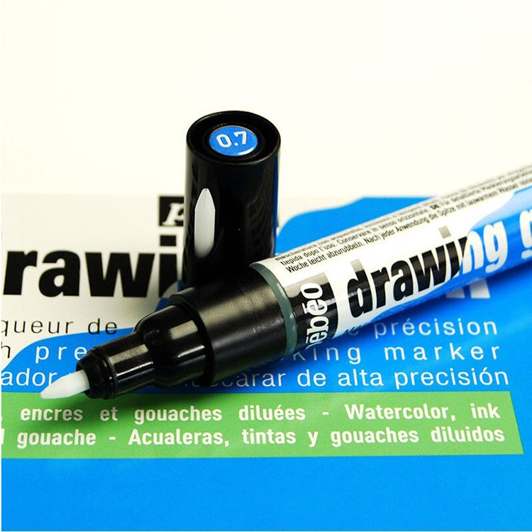 Маскирующий маркер Drawing gum 0,7 мм, 5,5 мл, Pebeo — картинка 11