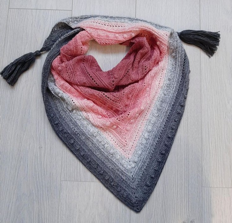 Пряжа YarnArt Flowers (268), колорит, 5 шт. по 250 г — картинка 5