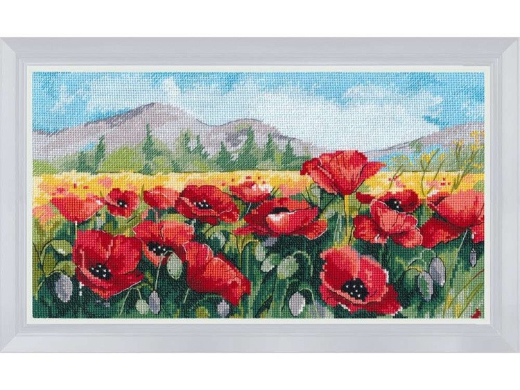 Набор для вышивания «Маки» — картинка 2