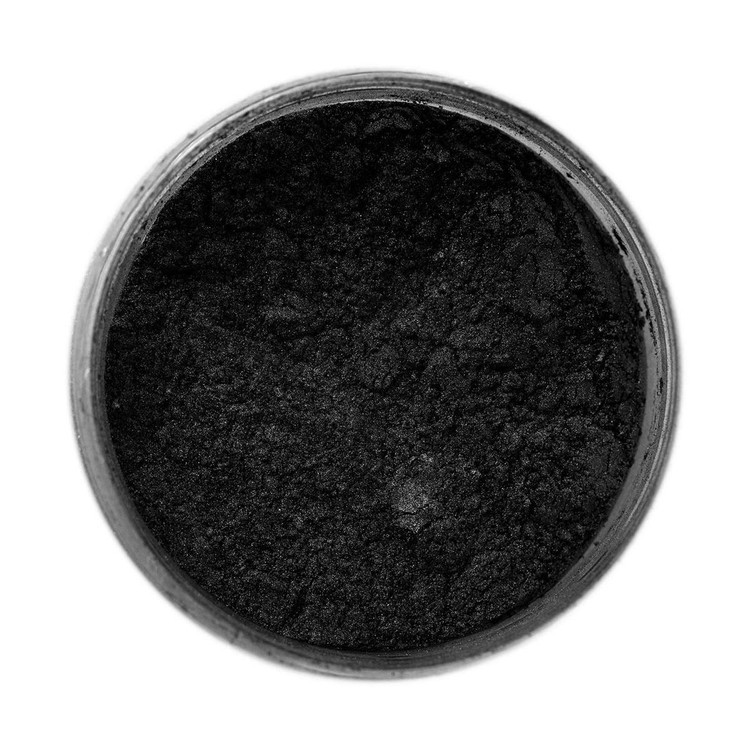 Пигмент SHINE BLACK DIAMOND, черный бриллиант 25 мл, Art Resin LAB — картинка 2