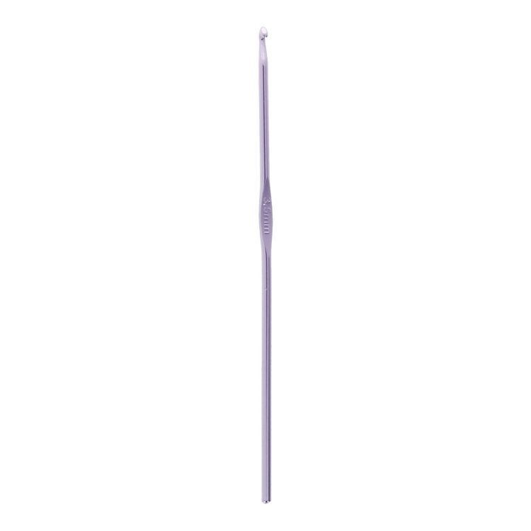 Крючок для вязания розовый, металл, 3,5 мм, 15 см, Gamma