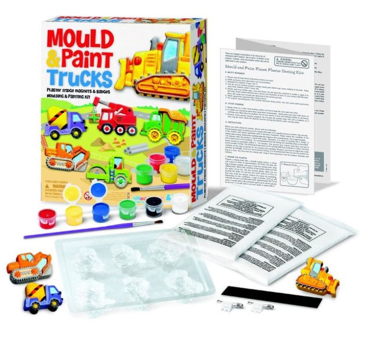 Набор для творчества «Фигурки из формочки. Грузовики» — картинка 3