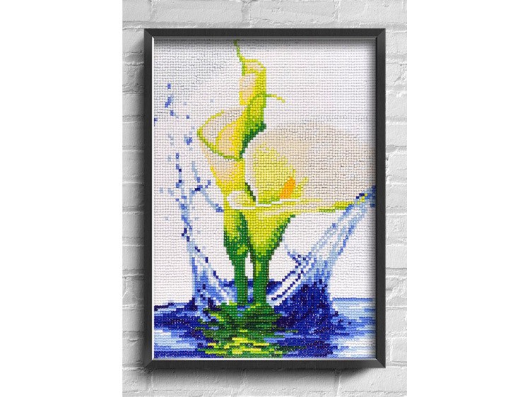Алмазная вышивка «Каллы» — картинка 3