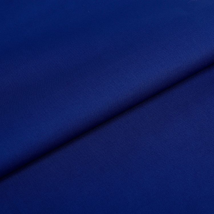 Ткань Поплин стрейч, 5 м x 150 см, 125 г/м², цвет: синий, TBY — картинка 2