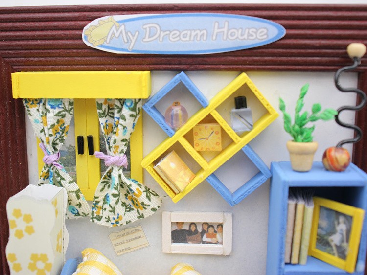 Набор для создания миниатюры (румбокс) «Уютная комната» — картинка 6