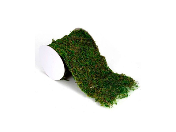 Лента из натурального мха 1,2 м, цвет: зеленый 1 шт., Blumentag — картинка 2