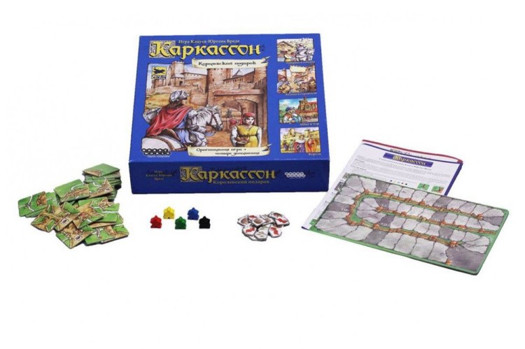 Настольная игра: Каркассон. Королевский подарок (2-е рус. изд.) — картинка 2