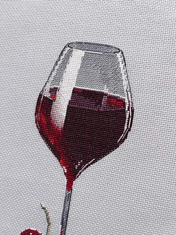 Набор для вышивания «Вишнёвый вечер» — картинка 4