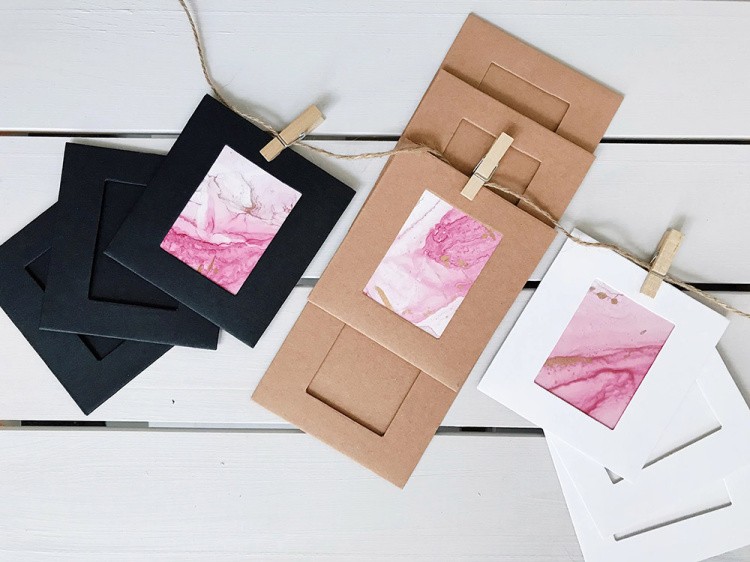 Набор бумажных рамок, 10 шт. — картинка 4