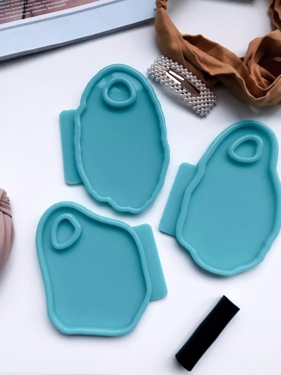 Модель №106, Силиконовый молд Палитра визажиста, 14,5x8 см, Craftsmen.store — картинка 3