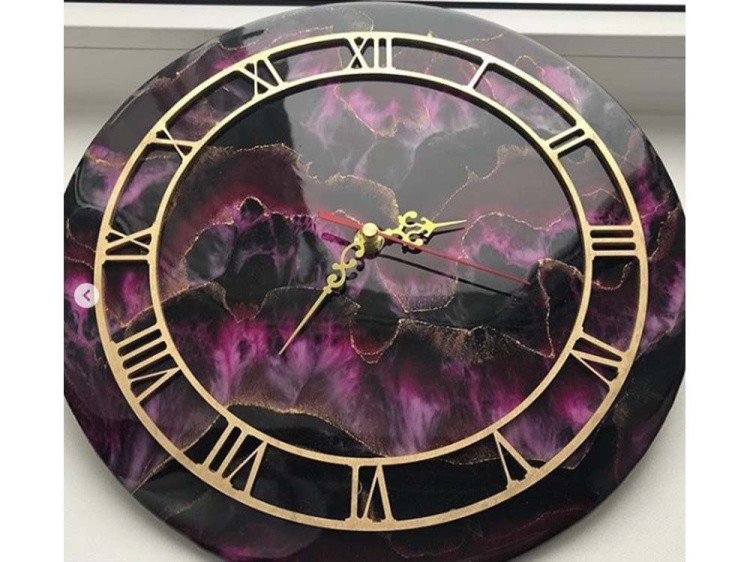 Заготовка под часы, диаметр 30 см, 1 шт., ResinArt — картинка 3