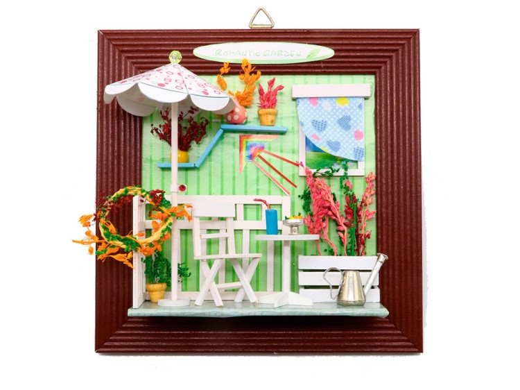 Набор для создания миниатюры (румбокс) «Летний сад» — картинка 2