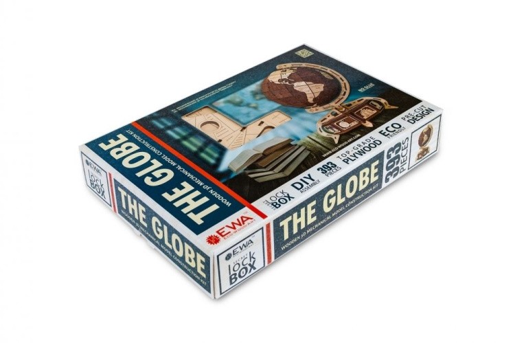 Конструктор из дерева «Глобус», Eco Wood Art — картинка 7