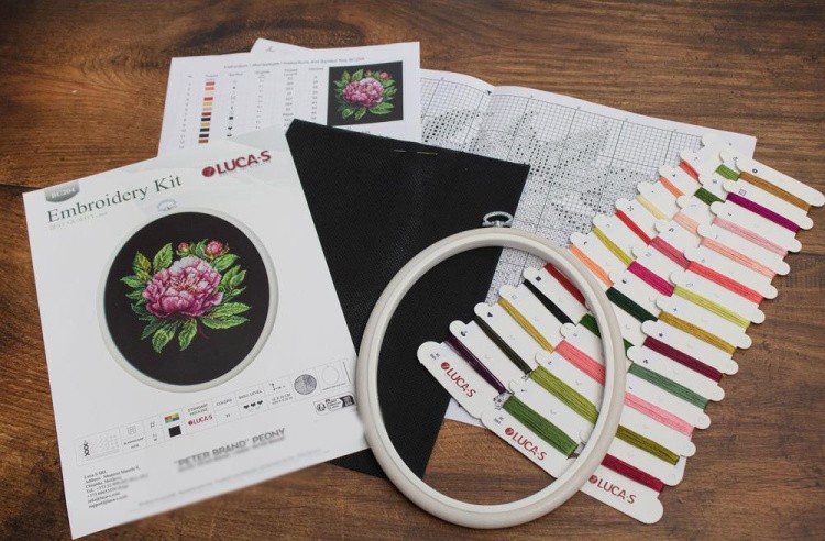 Набор для вышивания «Пион Peter Brand» — картинка 9