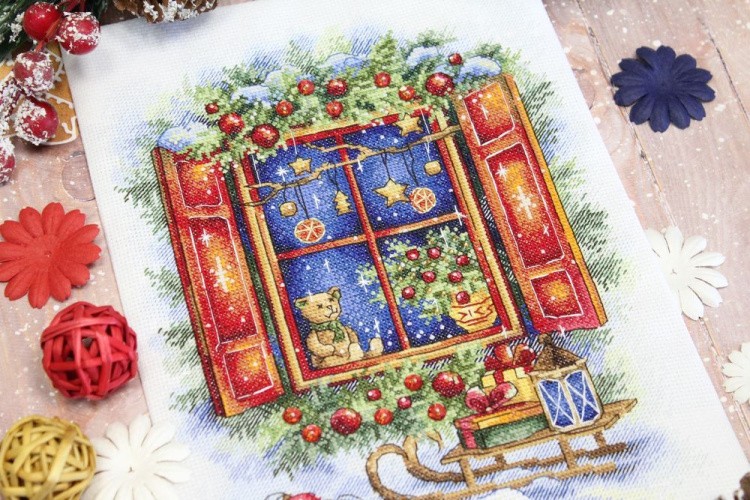 Набор для вышивания «В ожидании праздника» — картинка 2